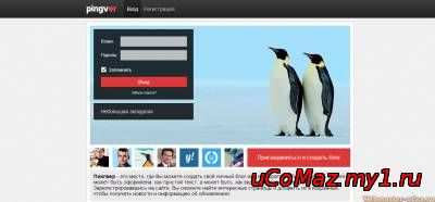 Полный шаблон Pingver 2.0 для uCoz