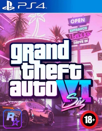 [PS4] GTA 6 / Grand Theft Auto VI [2025/EUR/RUS] постер