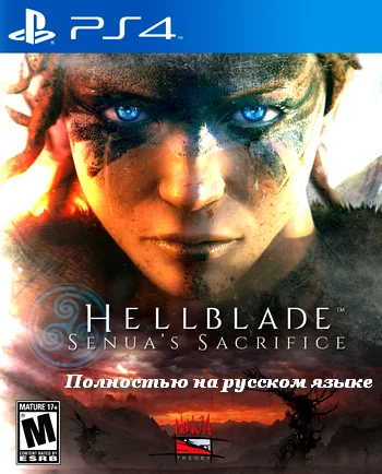 [PS4] Hellblade Senua's Sacrifice [EUR/RUSSOUND] 2017 постер