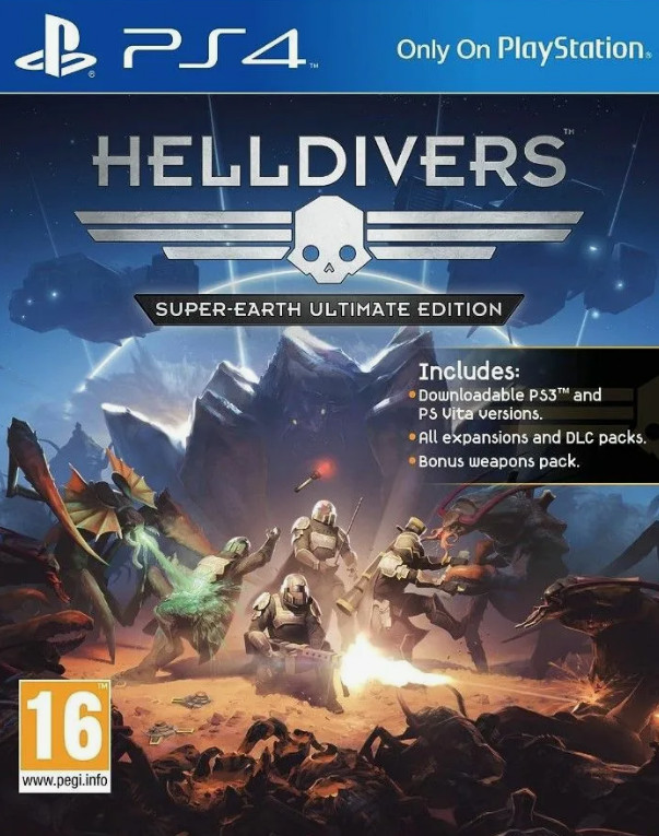 [PS4] Helldivers 2 (2024) [1.02] постер