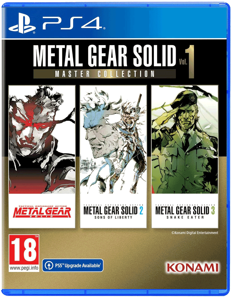 [PS4] Metal Gear Solid: Master Collection Vol. 1 (2023) [1.02-1.40] постер